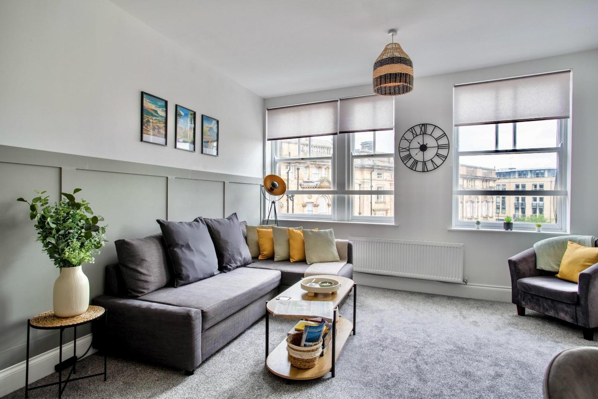 The Yorkshire Crown - Luxury Apartment - Free Parking Nearby Harrogate Ngoại thất bức ảnh